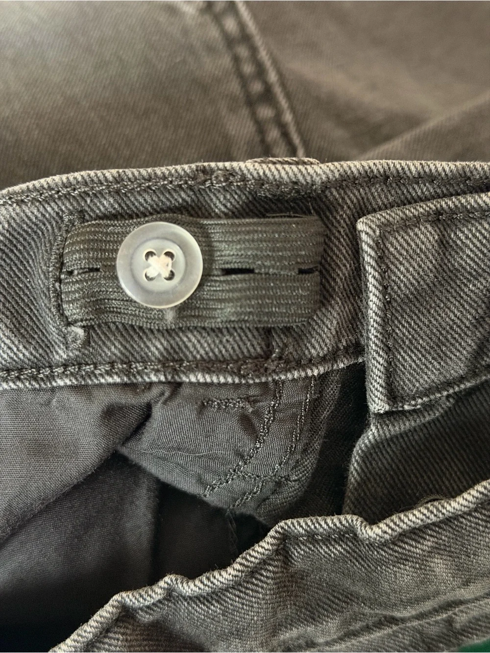 Old Navy Girls 14 High Rise Slouchy Straight Jeans With Adj Waist Never Worn
